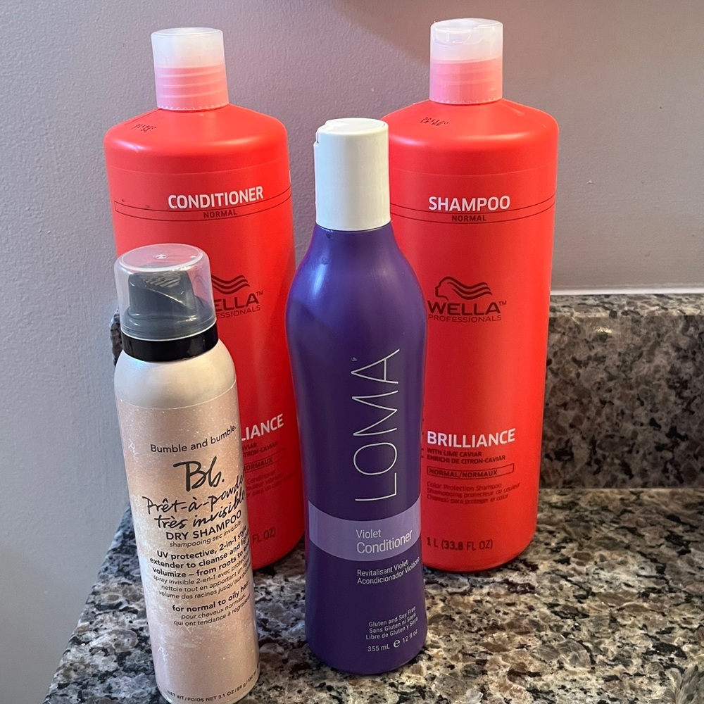 Wella Inigo Brilliance Red Shampoo and Conditioner Set